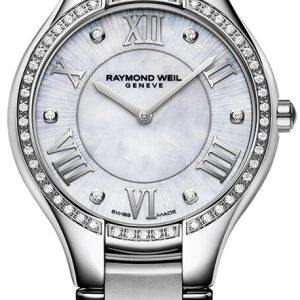 Raymond Weil Damklocka 5132-S2S-00966 Noemia Vit/Stål Ø32 mm