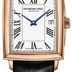 Raymond Weil Damklocka 5925-PC5-00300 Toccata Vit/Läder 22.6x28.1 mm
