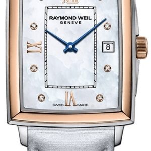 Raymond Weil Damklocka 5925-SC5-00995 Toccata Vit/Satin 22.6x28.1 mm