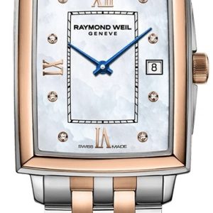 Raymond Weil Damklocka 5925-SP5-00995 Toccata Vit/Stål 22.6x28.1 mm