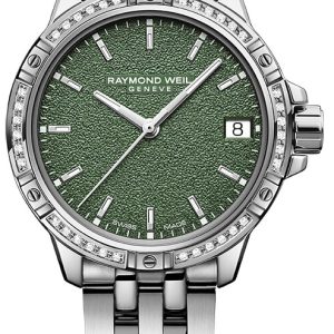 Raymond Weil Damklocka 5960-STS-52061 Tango Grön/Stål Ø30 mm