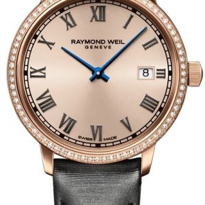 Raymond Weil Damklocka 5985-C5S-00859 Toccata Roséguldstonad/Satin