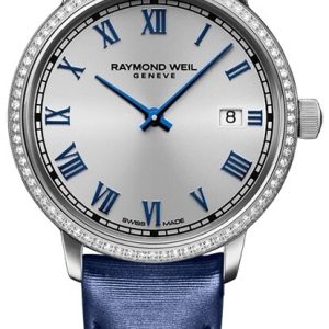 Raymond Weil Damklocka 5985-SCS-00653 Toccata Silverfärgad/Stål