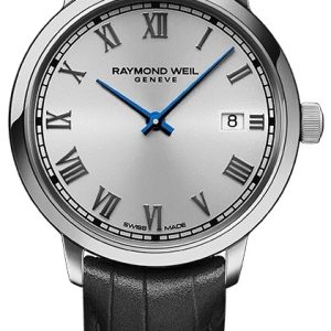 Raymond Weil Damklocka 5985-STC-00659 Toccata Silverfärgad/Läder