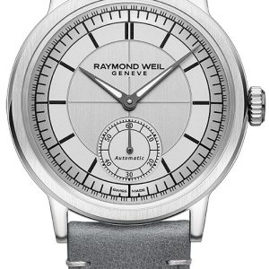 Raymond Weil Herrklocka 2930-STC-65001 Millesime Silverfärgad/Läder