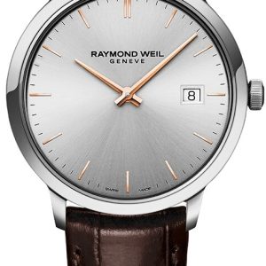 Raymond Weil Herrklocka 5485-SL5-65001 Toccata Silverfärgad/Läder
