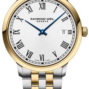 Raymond Weil Herrklocka 5485-STP-00359 Toccata Vit/Stål Ø39 mm