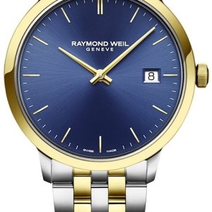 Raymond Weil Herrklocka 5485-STP-50001 Toccata Blå/Stål Ø39 mm