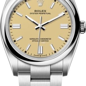 Rolex 126000-0012 Oyster Perpetual 36 Beige/Stål Ø36 mm