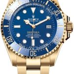 rolex 136668lb-0001 deep sea blå/18 karat gult guld ø44 mm
