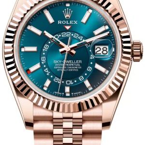 Rolex 336935-0005 Sky-Dweller Blå/18 karat roséguld Ø42 mm