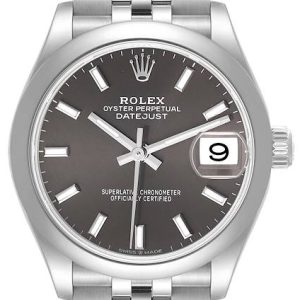 Rolex Damklocka 278240-0010 Datejust 31 Grå/Stål Ø31 mm