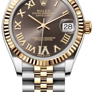 Rolex Damklocka 278273-0018 Datejust 31 Grå/Stål Ø31 mm
