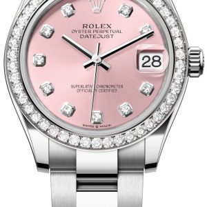Rolex Damklocka 278384RBR-0035 Datejust 31 Rosa/Stål Ø31 mm