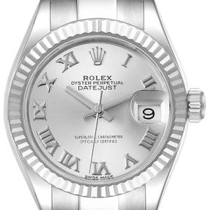 Rolex Damklocka 279174-0008 Lady-Datejust 28 Silverfärgad/Stål Ø28