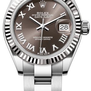 Rolex Damklocka 279174-0014 Lady-Datejust 28 Grå/Stål Ø28 mm