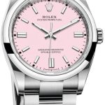rolex herrklocka 126000-0008 oyster perpetual 36 rosa/stål ø36 mm