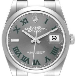 Rolex Herrklocka 126200-0018 Datejust 36 Grå/Stål Ø36 mm