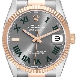 Rolex Herrklocka 126231-0030 Datejust 36 Grå/Stål Ø36 mm
