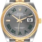 rolex herrklocka 126233-0035 datejust 36 grå/stål ø36 mm