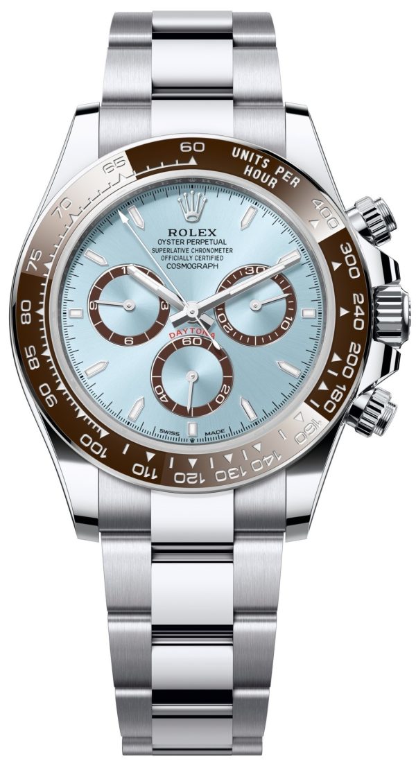 rolex herrklocka 126506-0001 cosmograph daytona blå/platina ø40 mm