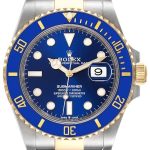 rolex herrklocka 126613lb-0002 submariner bluesy blå/stål ø41 mm
