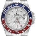 rolex herrklocka 126719blro-0002 gmt-master ii pepsi silverfärgad/18