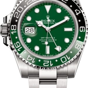 Rolex Herrklocka 126729VTNR-0001 GMT-Master II Grön/18 karat vitt