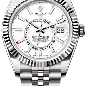 Rolex Herrklocka 336934-0004 Sky-Dweller Vit/Stål Ø42 mm