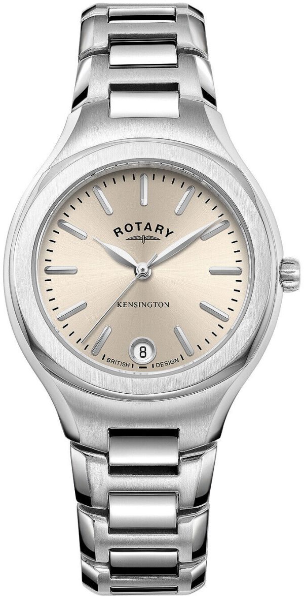 rotary damklocka lb05105/03 kensington beige/stål ø32 mm