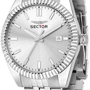 Sector 240 Herrklocka R3253240014 Silverfärgad/Stål Ø41 mm