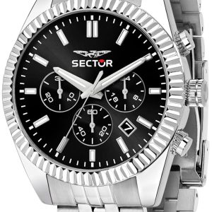 Sector 240 Herrklocka R3273640001 Svart/Stål Ø41 mm