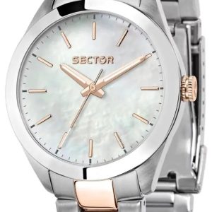 Sector 270 Damklocka R3253588520 Vit/Roséguldstonat stål Ø36 mm