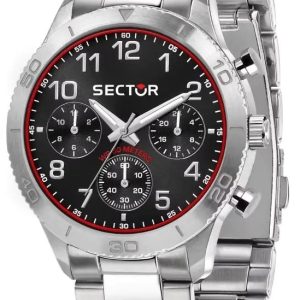 Sector 270 Herrklocka R3253578017 Svart/Stål Ø37 mm