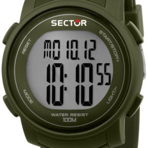 Sector Herrklocka R3251543002 Classic LCD/Gummi Ø44 mm