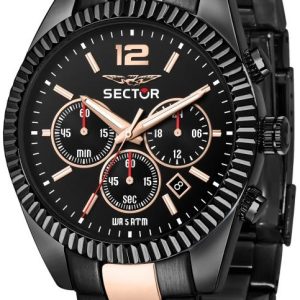 Sector Herrklocka R3273640026 Classic Svart/Stål Ø41 mm
