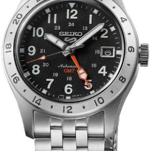 Seiko 5 Herrklocka SSK023K1 Svart/Stål Ø39.4 mm