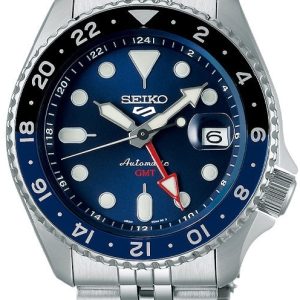 Seiko 5 Sports Herrklocka SSK003K1 Blå/Stål Ø42.5 mm