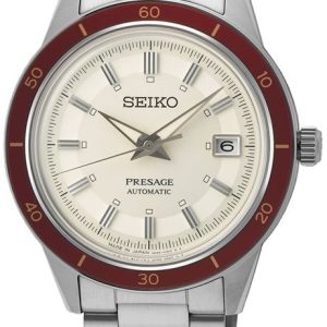 Seiko Herrklocka SRPH93J1 Presage Vit/Stål Ø40.8 mm