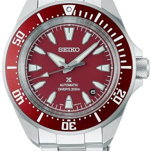 Seiko Herrklocka SRPL11K1 Prospex Röd/Stål Ø44 mm