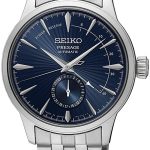 seiko herrklocka ssa347j1 presage blå/stål ø40.5 mm