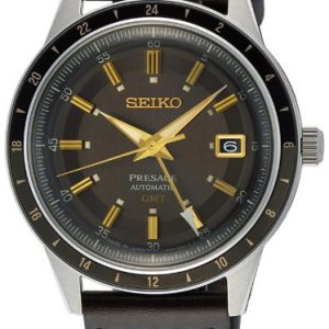 Seiko Herrklocka SSK013J1 Presage Brun/Läder Ø40.8 mm