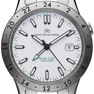 Sjöö Sandström Royal Steel Worldtimer
