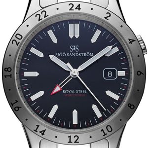 Sjöö Sandström Royal Steel Worldtimer