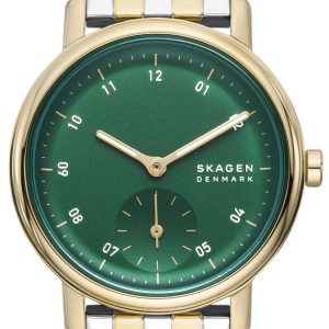 Skagen Damklocka SKW3122 Kuppel Lille Grön/Stål Ø32 mm