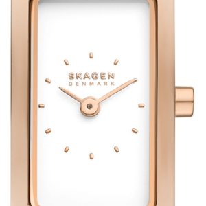Skagen Damklocka SKW3148 Classic Vit/Roséguldstonat stål
