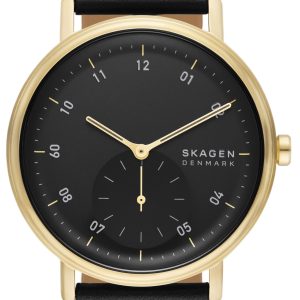 Skagen Herrklocka SKW6896 Kuppel Svart/Läder Ø44 mm