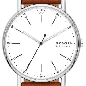 Skagen Herrklocka SKW6903 Signatur Vit/Läder Ø40 mm