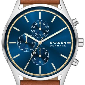 Skagen Herrklocka SKW6916 Holst Blå/Läder Ø42 mm