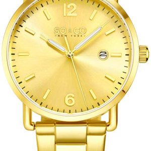 So & Co New York Herrklocka 5512.2 Madison Guld/Gulguldtonat